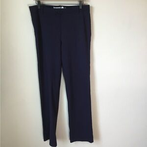 Betabrand Navy‎ Pull On Straight Leg Pant